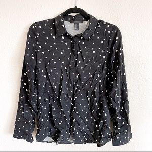 Forever 21 Polka Dot Shirt